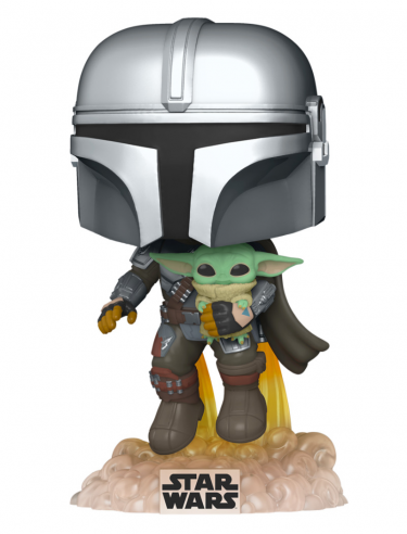 Figur Star Wars: The Mandalorian - Mando with Jet Pack (Funko POP! Star Wars 402)