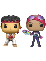 Figur Street Fighter x Fortnite - Ryu & Brite Bomber (Funko POP! Games 2-Pack)