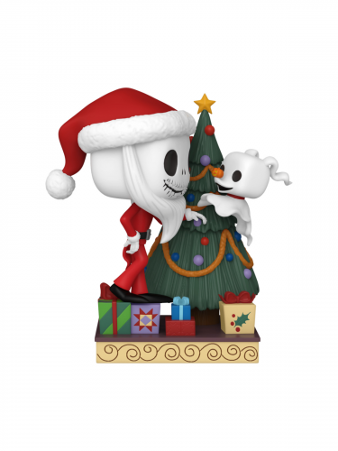 Figur The Nightmare Before Christmas - Jack Skellington and Zero with Tree (Funko POP! Deluxe 1386)