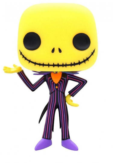 Figur The Nightmare Before Christmas - Jack Skellington Black Light Edition (Funko POP! Disney 15)