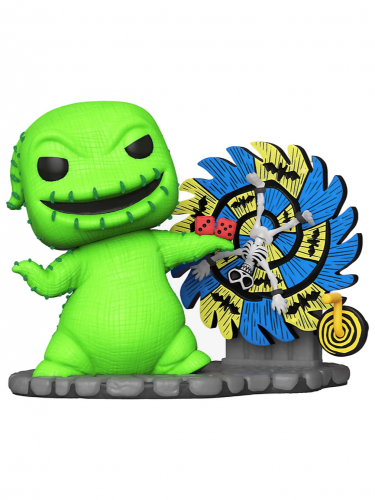 Figur The Nightmare Before Christmas - Oogie Boogie with Wheel Deluxe Neon (Funko POP! Disney 811) (beschädigte Verpackung)
