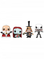 Figur The Nightmare Before Christmas - Sandy Claws/Sally Sewing/Mayor/Jack Skellington (Funko POP! 4-Pack)