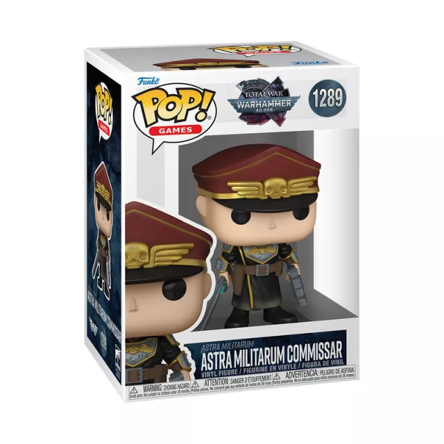 Figur Total War: WARHAMMER 40,000 - Astra Militarum Commissar (Funko POP! Games 1289) - GW_W40K