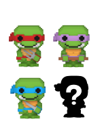 Ninja Turtles Figur- 8-Bit 4-pack (Funko Bitty POP)