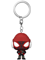Schlüsselanhänger Spider-Man - Miles Morales (Winteranzug) (Funko)
