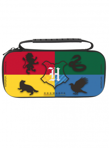Transporttasche für die Nintendo Switch - Harry Potter 4 Houses (Switch & Lite & OLED Modell) (SWITCH)