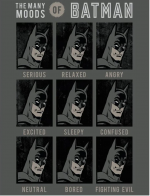 Decke Batman - Die vielen Stimmungen