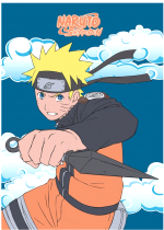 Fleecedecke Naruto Shippuden - Naruto Attack