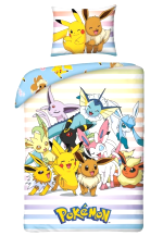 Bettwäsche Pokémon - Pikachu a Eevee