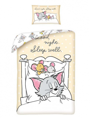 Bettwäsche Kinder Tom and Jerry - Good Night