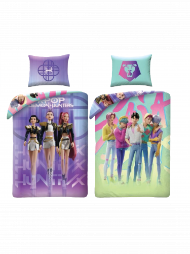 Bettwäsche KPop Demon Hunters - Huntrix / Saja Boys