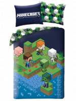 Bettwäsche Minecraft - Steve & Alex