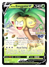 Kartenspiel Pokemon TCG: Pokemon GO - Alolan Exeggutor V Sammlung (ENGLISCHE VERSION) - TCG Sammelkartenspiel