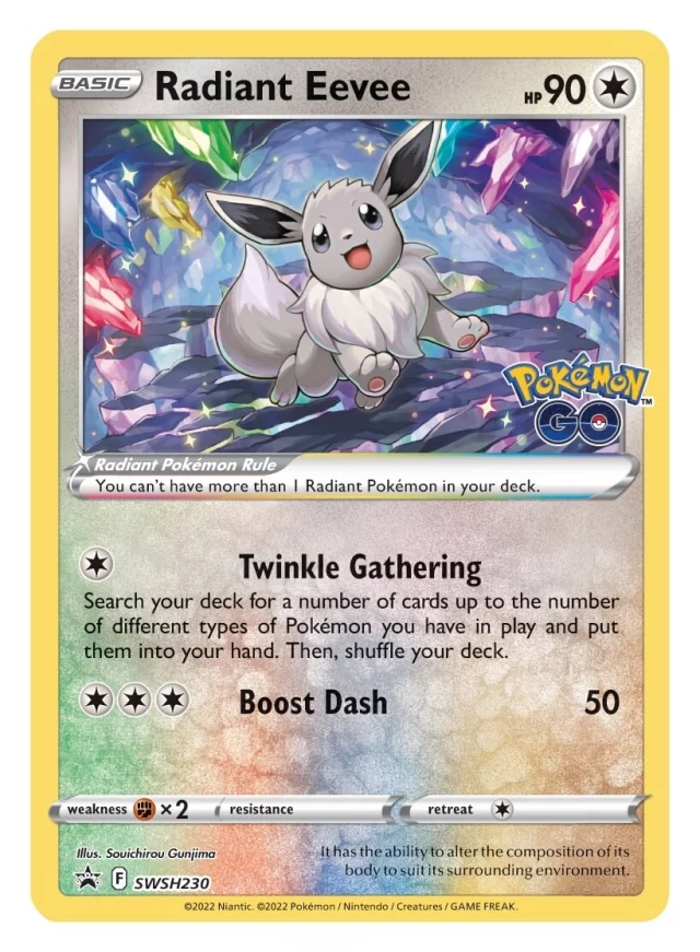 Kartenspiel Pokemon TCG: Pokemon GO - Premium Collection Radiant Eevee