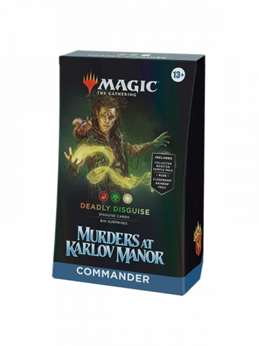 Kartenspiel Magic: The Gathering Murders at Karlov Manor - Tödliche Verkleidung Commander Deck (ENGLISCHE VERSION)