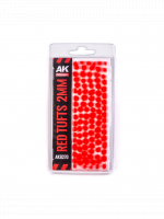 Modell Vegetation AK - Red Fantasy tufts (2 mm)