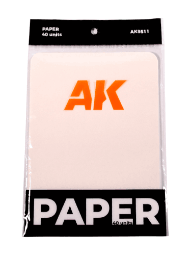Papier für Kunststoffpalette AK - Wet Palette Paper (40 Stk)