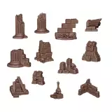 AK Basing Bits - Village ruins - Brettspiel