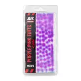 Modellbau-Bewuchs AK - Purple-pink tufts (4,5 mm) - AK-Interactive