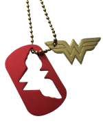 Anhänger DC Comics - Wonder Woman Logo Dog Tag