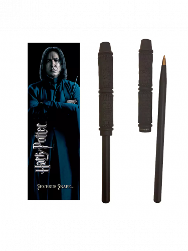 Geschenkset Harry Potter - Severus Snape (Kugelschreiber und Lesezeichen)