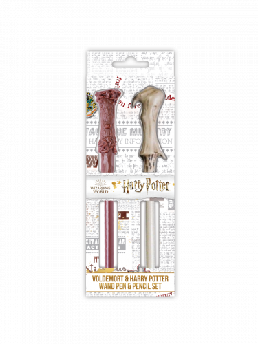 Geschenkset Harry Potter - Wand Set (Kugelschreiber und Bleistift)