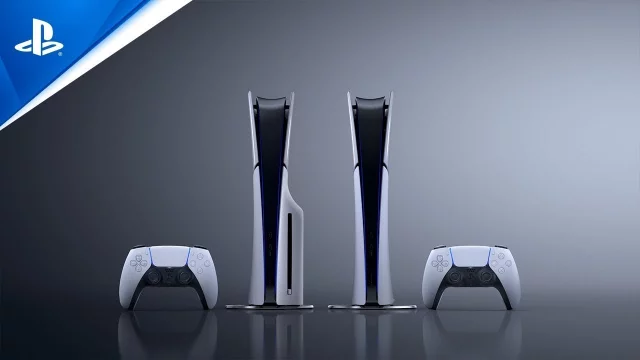 PlayStation 5 – Stejná pohlcující síla. Nové, tenčí provedení.