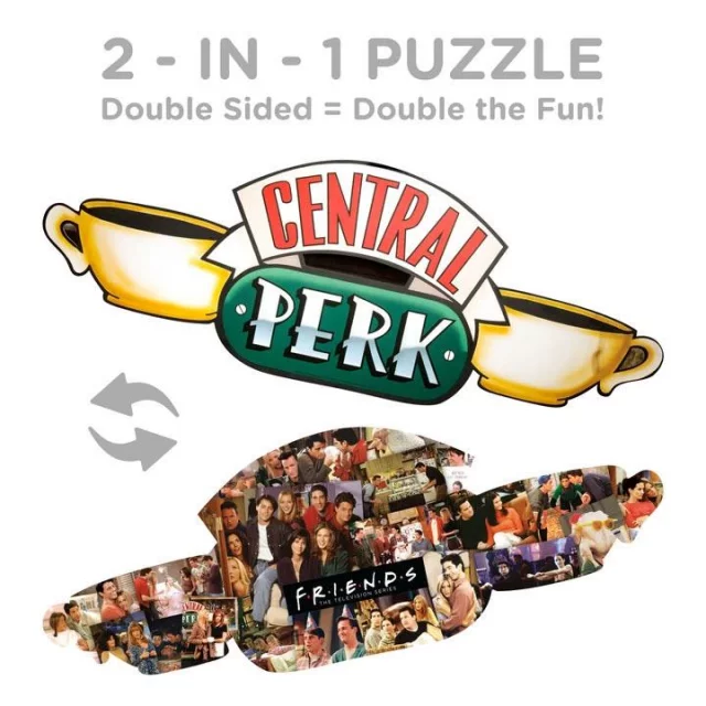 Puzzle Friends - Beidseitig in Logoform