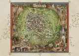 Puzzle Kingdom Come: Deliverance II - Karte von Kuttenberg (2.000 Teile) - Xzone Originals