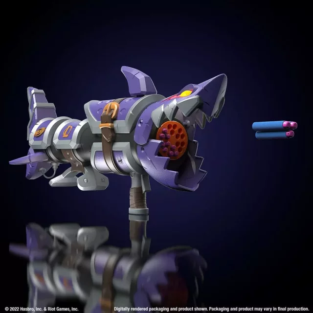 Replik der Waffe League of Legends - Jinx Fishbones Blaster 93 cm (NERF) Cosplay