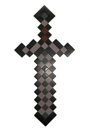 Replik der Waffe aus Minecraft - Netherite Sword (51 cm)