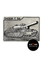 Sammlerplakette World of Tanks - Škoda T-56 (Xzone Exklusiv)
