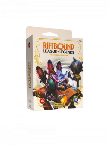 Kartenspiel Riftbound TCG - Spiritforged - Champion Deck - Rumble (ENGLISCHE VERSION)