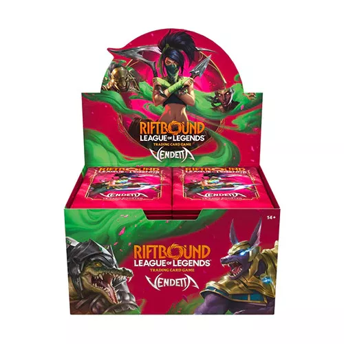 Kartenspiel Riftbound TCG - Vendetta - Booster Box (24 Booster) (ENGLISCHE VERSION) - League of Legends