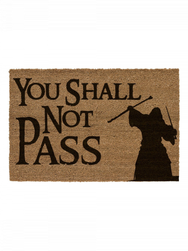 Fußmatte Lord of the Rings - You Shall Not Pass