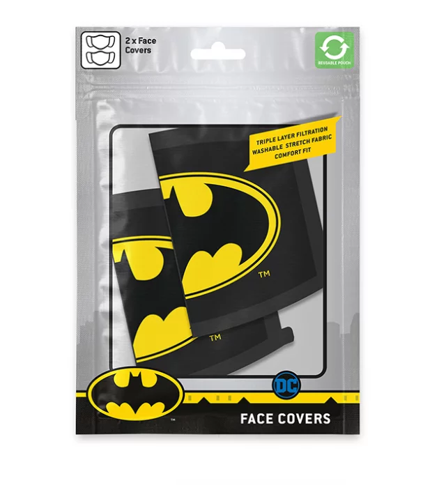 Maske Batman - Logo (2er Pack)