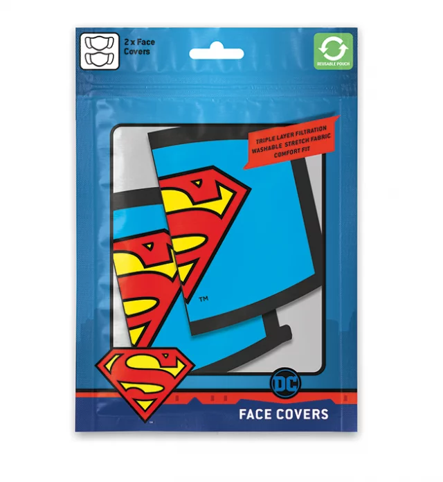 Maske Superman (2er Pack)