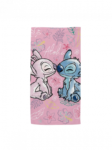 Handtuch Lilo & Stitch - Stitch Pink