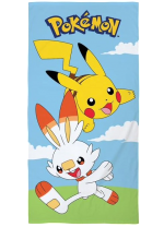 Handtuch Pokemon - Pikachu and Scorbunny