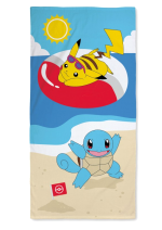 Handtuch Pokémon - Pikachu and Squirtle