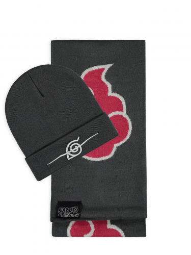 Mütze mit Schal Naruto - Akatsuki