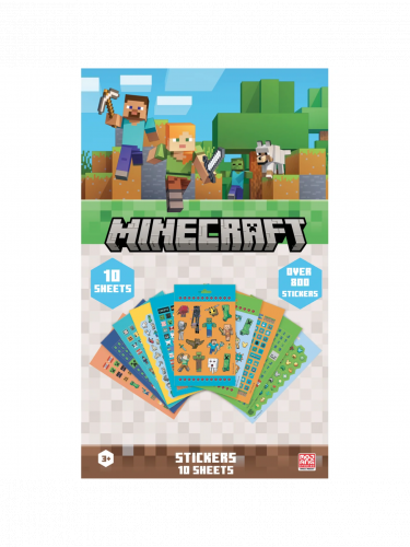 Aufkleber Minecraft - Characters (10 Blätter)