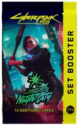 Kartenspiel Cyberpunk TCG: Welcome to Night City - Booster (12 Karten) (ENGLISCHE VERSION) - TCG Sammelkartenspiel