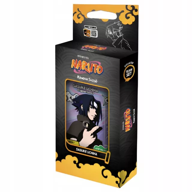 Kartenspiel Naruto Mythos TCG: Team Set 2nd Edition - Sasuke Uchiha (ENGLISCHE VERSION) - TCG Sammelkartenspiel