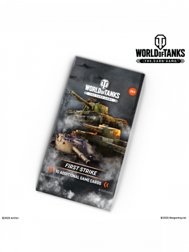 Kartenspiel World of Tanks TCG - Booster First Strike (ENGLISCHE VERSION)
