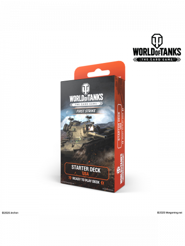 Kartenspiel World of Tanks TCG - Starter Deck USA: First Strike (ENGLISCHE VERSION)