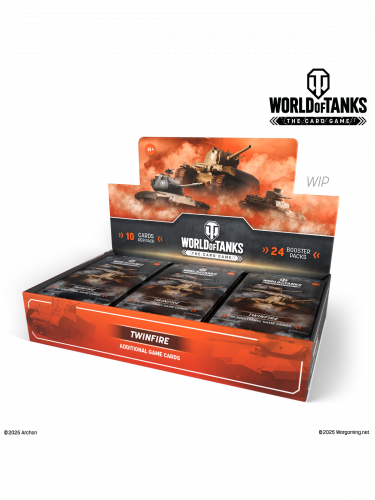 Kartenspiel World of Tanks TCG: Twinfire - Booster Box (24 Booster)