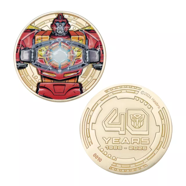 Sammlermünze Transformers - Limited Edition - Stück limitiert