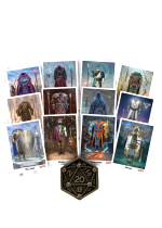 Sammlermünze Dungeons & Dragons - D20 Flip Coin + Class Cards (Münze + Karten)