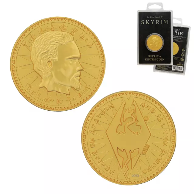 Sammlermünze The Elder Scrolls V: Skyrim - Septim Coin - Replik